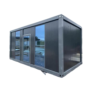 SKYLINE 20 pieds conteneur maison facile à installer préfabriqué temporaire extérieur immeuble de bureaux industriel sable acier plat Pack <span class=keywords><strong>Villa</strong></span> - Product Image 3