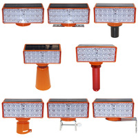 Maxroad MR-SLL110, signalisation routière de sécurité, lumière stroboscopique solaire, couleur jaune, protection IP33, réfléchissant, LED haute luminosité