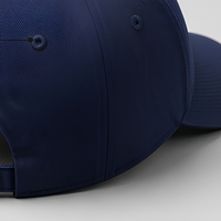 Casquette de baseball classique à 6 panneaux bleu marine, fabrication directe d'usine, OEM, ODM, broderie de logo personnalisée, production en gros