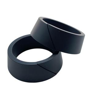 Ptfe Plus in fibra di carbonio anello guida mitra taglio 45 gradi Z a forma di PTFE pieno di rame polvere pezzo personalizzato - Product Image 1