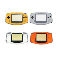 LIVRAISON GRATUITE Coque complète pour GBA Shell Hard Case w/ Screen Lens Replacement for Gameboy Advance Console Housing