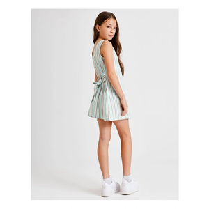 Vestido de Algodón para Niñas a la Moda para el Verano con un Aspecto Decorativo Lindo, Tela Suave al Tacto y Comodidad Fácil para Niños Activos - Product Image 1