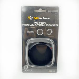 Liquidation vente 60mm 2.36 pouces lunette d'indicateur d'avertissement en plastique noir - Product Image 3