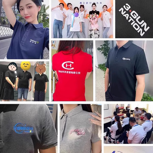 Customized <b>Polo</b> Shirts Workwear Short Sleeve Summer Corporate Group Collared With Printed Logo Embroidery - Product Image 1