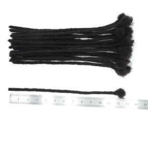 Chất Lượng Tốt Brazil Thẳng Afro Kinky Xoăn Màu Sắc Tự Nhiên Dreadlocks Tóc Cho Người Đàn Ông Da Đen Bện - Product Image 6