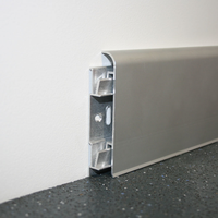 Plinthes et profilés d'angle en aluminium - Durables, résistants aux rayures, disponibles en finitions anodisées ou thermolaquées