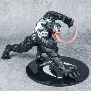 Figurine d'action d'anime en PVC, modèle de dessin animé cool, figurine d'action 3D Marvel Venom, jouets, ornements, cadeaux, décoration de table à domicile, vente en gros - Product Image 1