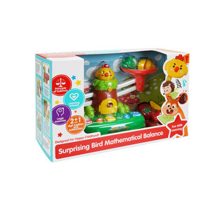2024 niños Nueva balanza educativa de matemáticas juguete dibujos animados pájaro aritmética corte fruta balanza juguete - Product Image 6