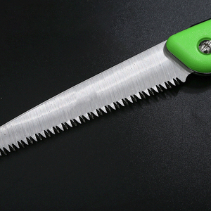 Sierra Plegable de 180 mm para Camping, Sierra Manual Resistente para Trabajos de Madera en el Hogar, Sierra Plegable para Cortar Ramas de Árboles - Product Image 3
