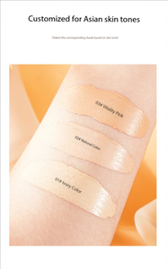 Base de Maquillaje de Marca Propia, Superventas, Efecto Cintura Delgada, Control de Grasa, Larga Duración, Disimulador, Acabado Natural, Sin Grumos, Sin Efecto Flotante, Directo de Fábrica - Product Image 4