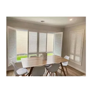 Hot Selling PVC Plantation Shutters Indoor Window Shutters House Window Shutters