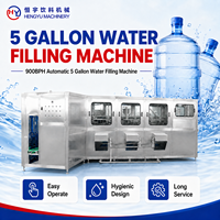 Máquina Automática Lineal para Llenado de Agua de 5 Galones, 3 en 1, para Barriles Grandes de 20L, Lavado, Llenado y Tapado