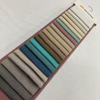 100% poliéster Jacquard diseño terciopelo felpa tela oso de peluche textura similar a la piel transpirable sofá tapicería tejido teñido patrón