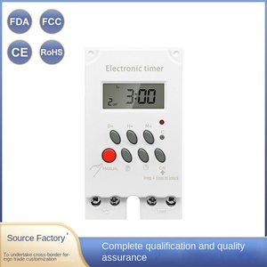 220V Digital Electronic Smart Rail <strong>Programmable</strong> Power off Delay <strong>Timer</strong> Switch LV Products