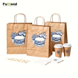 ถุงกระดาษคราฟท์คุณภาพสูง ถุงช้อปปิ้งสำหรับร้านขายเสื้อผ้า ขายดี - Product Image 4