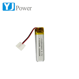 <span class=keywords><strong>3.7v</strong></span> 301240 ליתיום 120mAh ליתיום יון סוללה עם חוט עבור הקלטת עט - Product Image 2