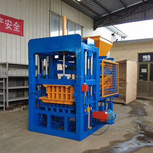 Kaidong nóng bán QT4-15B thủy lực tự động bê tông rỗng khối làm gạch máy gạch làm máy móc - Product Image 1