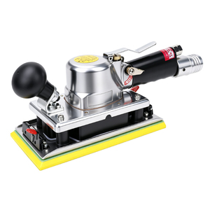 Lijadora Neumática de Acero Reforzado 7000 RPM con Amortiguador de Resorte, Herramienta de Acabado Plano para Materiales Compuestos, Cuerpo Antipolvo y Anticaída, en Stock - Product Image 4