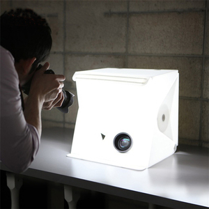 Accessoires de <span class=keywords><strong>studio</strong></span> photo de haute qualité Portable Mini <span class=keywords><strong>pliant</strong></span> la boîte à lumière avec <span class=keywords><strong>fond</strong></span> blanc de lumière LED - Product Image 6