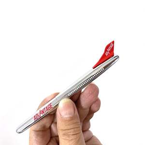 NM-024 Bolígrafo Metálico con Forma de Avión, Novedad Creativa en Papelería, con Logotipo Personalizado para Uso Promocional - Product Image 1
