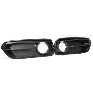 Grilles de feux antibrouillard avant gauche et droite noires pour BMW Série 1 F20 F21 Sport 2015 2016 2017 2018 - Product Image 3