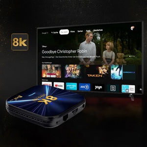 TV98 H618 TEST 8K Streaming Internet Gratuito Ott 4GB RAM Prueba Premium Smart Android 14 Sep Top TV Box Alemania Garantía de 12 meses - Product Image 1