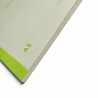 Cuaderno A5 con Líneas, 210 x 148 mm, Encuadernación Perfecta, con Lomo Reforzado, para la Escuela y la Oficina, Directo de Fábrica