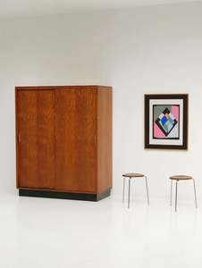 Armoires de chambre à coucher pliables en bois massif de haute qualité, style classique moyen-ancien, pour usage en supermarché - Product Image 4