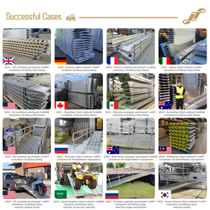 Công Suất Cao 2M * 0.9M Ba Lần Lăn Xe Lăn Dốc Cho Mini <span class=keywords><strong>Vans</strong></span> Nhôm Dốc Tải Đoạn Đường Nối - Product Image 5