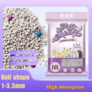 Arena Sanitaria para Gatos de Bentonita de Aglutinación Rápida, Baja en Polvo, Venta al por Mayor - Product Image 1