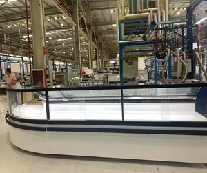 Exhibidor Refrigerado <span class=keywords><strong>de</strong></span> <span class=keywords><strong>Vidrio</strong></span> para Carnes y Charcutería, <span class=keywords><strong>de</strong></span> <span class=keywords><strong>2</strong></span> <span class=keywords><strong>Metros</strong></span>, con Enfriamiento por Aire, para Supermercados, Gran Venta - Product Image 6