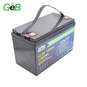 GEB 3,2 V 200Ah LiFePO4 батарея литий-железо-фосфатных аккумуляторов с шины для молнечной батареи DIY 12V 24V 36V 48V призматический аккумулятор