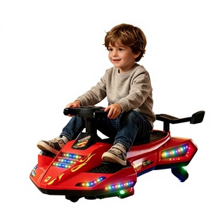 New Kids' Electric Plastic Drift <strong>Car</strong> with Rechargeable Battery Silent Wheels Music Ride-On <strong>Car</strong> Electric Swing <strong>Car</strong> for Kids - Product Image 1