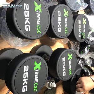 أحدث تصميم لمجموعة أثقال احترافية للصالات الرياضية، أوزان حرة، معدات رياضية تجارية، دمبل 10 كجم من البولي إيثيلين - Product Image 5