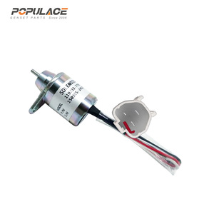 Populace Solenoid Valve 1503ES-12S5SUC5S 12V DC For Diesel <b>Generator</b> Stop Control - Product Image 4