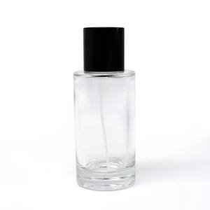 Flacon de parfum en verre transparent à épaule plate de haute qualité, flacon de parfum vide avec vaporisateur, 30/50/100 ml, flacon vaporisateur de parfum - Product Image 4