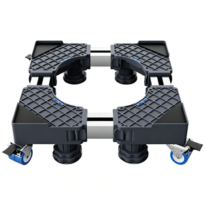 Plateforme mobile pour machine à laver à extension complète avec roulement à billes et tiroir coulissant, structure robuste - Product Image 1
