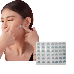 Parche de cubierta de acné transparente OEM, etiqueta privada hidrocoloide, parche para espinillas de acné para el cuidado de la piel, parches para espinillas