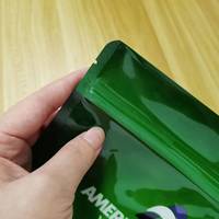 Sacs d'emballage alimentaire de qualité alimentaire avec fermeture éclair, prix usine Chine, pour fruits secs, sachets plastiques vides pour farine de manioc et épices