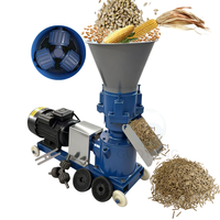Petite machine à granulés d'aliments pour animaux domestiques, machine à granulés d'aliments pour poulets à vendre à bas prix