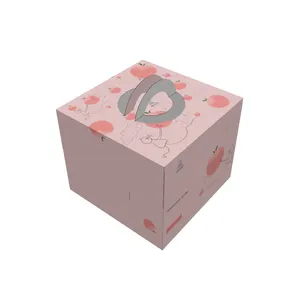 免费设计定制徽标披萨盒纸，餐盒纸箱包装定制/蛋糕盒/巧克力包装盒/