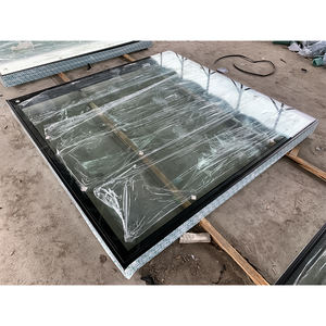 Géorgie Puits de toit carré pour les maisons Fenêtre fixe en aluminium à rupture thermique dans la conception du toit avec verre économe en énergie - Product Image 1