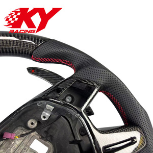 Volant en fibre de carbone personnalisé pour Mercedes Benz AMG ML350 ML400 ML500 ML63 ML350 G63 G500 GL63 G65 GL350 GL550 W463 - Product Image 2