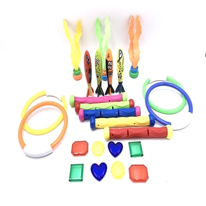 Juguetes de piscina de buceo, conjunto Jumbo para nadar bajo el agua, juguetes de vacaciones, paquete de regalo, 17 Uds. - Product Image 5