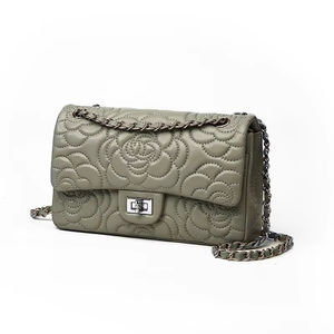 Nouveau Sac à Bandoulière Matelassé en Cuir Véritable de Haute Qualité pour Femme 2025 – Cuir de Chèvre de Haute Montagne Première Couche, Porté Épaule Unique - Product Image 4