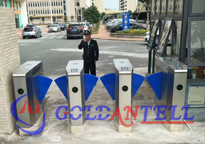 Cổng An Ninh Bán Chạy Nhất Cổng Thép Không Gỉ Tiêu Chuẩn Điện Eo Cao Cửa Quay Với Hệ Thống Kiểm Soát Truy Cập Cửa - Product Image 3