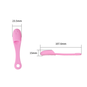 Soft Silicone <b>Face</b> <b>Scrubber</b> Finger Nose Cleansing Brush Manual Pore Cleansing Brush - Product Image 5