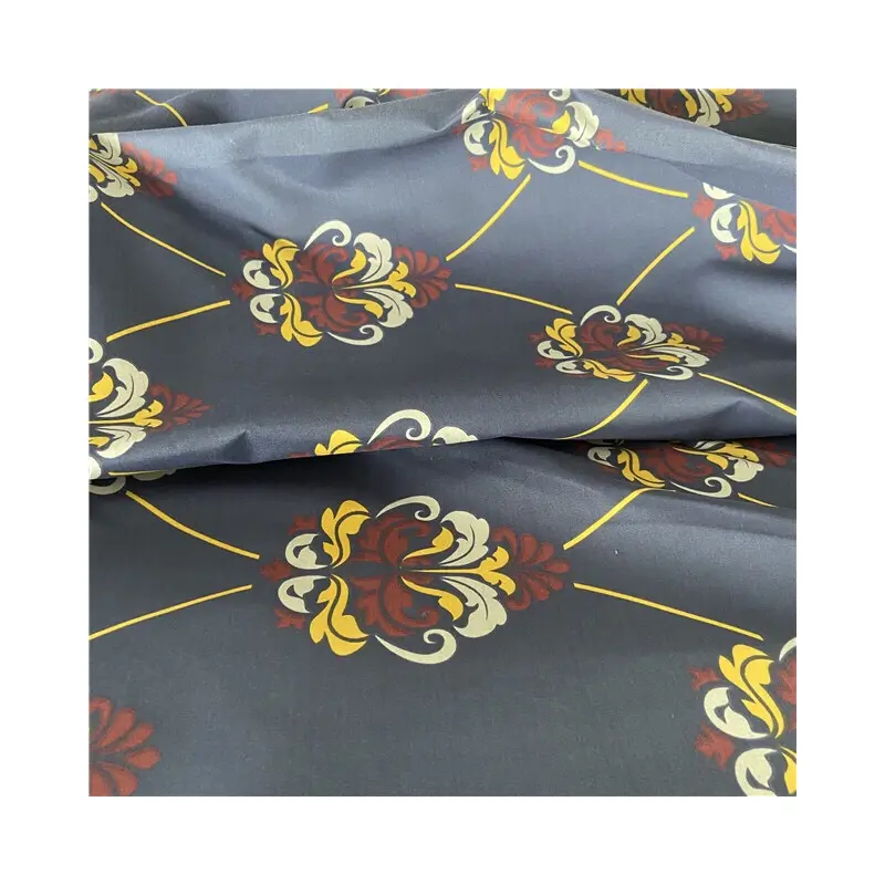 Textiles and fabrics disperse print 100% polyester material for bed sheet fabric and bedding set