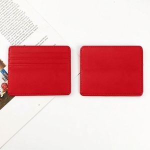 Portefeuille porte-cartes en cuir PU personnalisé pour hommes et femmes, fin, unisexe, multi-emplacements, avec protection pour cartes de visite - Product Image 4