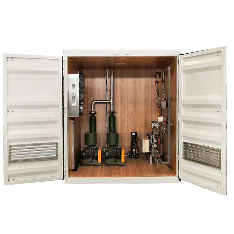 Птицы Курица убоя фильтрующее очистных сооружений MBBR контейнерные очистные сооружения бойню сточных вод очистных сооружений